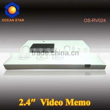 2.4inch Memo Video Card with Camera
