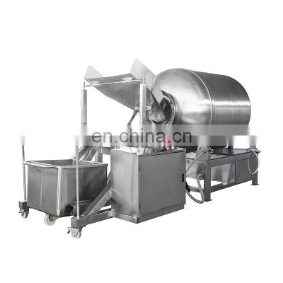 Automatic Stainless Steel Meat Tumbler For Pickling Meat And Vegetable/Continuous Rolling Vacuum Machine