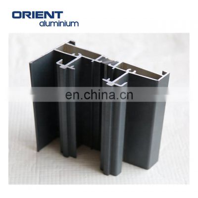 High quality aluminum extrusion T5 6063 extrusion profile for sliding windows