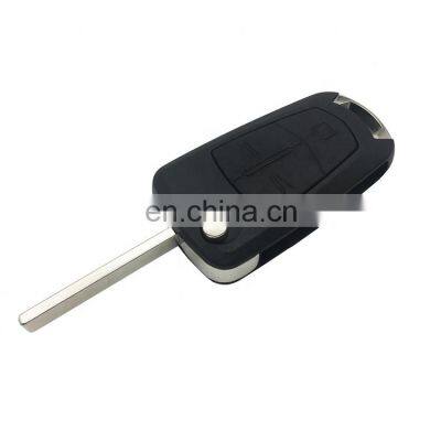 3 Buttons Flip Folding Remote Smart Car Key Shell Blank Fob Cover Case For Vauxhall Opel Zafira B Astra H