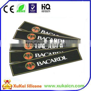 Rectangle shape 1.5cm thickness soft PVC Bar Mat