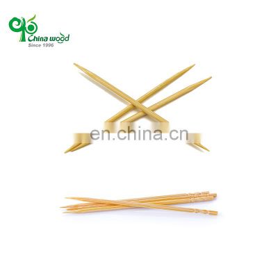 Individual bamboo mint flavored paper wrap bamboo toothpick