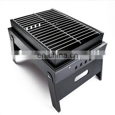 Outdoor Picnic Portable Barbecue Smoke Stove Camping Charcoal BBQ Grill  Parrilla Portatil Plegable