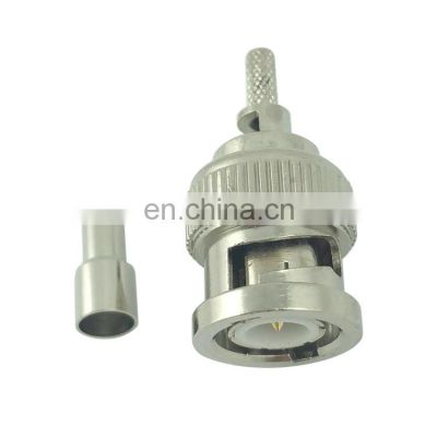 RF Coaxial BNC Connector, BNC-C-J-1.5 BNC Male Connector for RG174/RG316 Cable