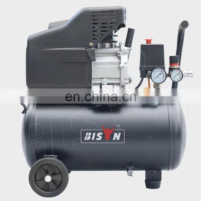 Taizhou Bison Compressor De Aire Portatil 2HP 24L Tank 240v Electric Portable Direct Driven Air Compressors