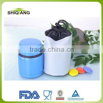 Takeaway Food Container 500ml double wall stainless steel vacuum material can keep food hot and cold