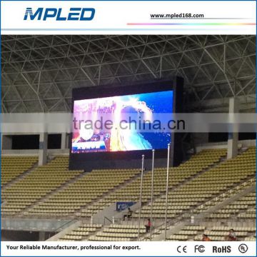Basketball match live broadcasting p10 led display for sports high quality serious QC