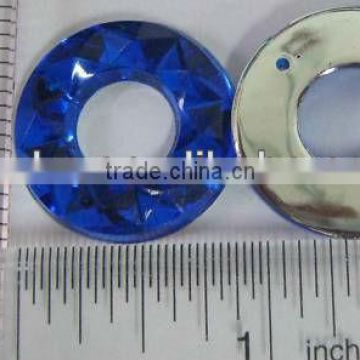ACRYLIC STONE, ROUND 24MM, SEW ON IN STOCK Round Shape Acrylic Stone sewing for 24mm Button