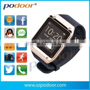 PW305 talking watch Touch Screen Sync Android phone Call/SMS/contacts/Social/remote control/with Bluetooth speaker
