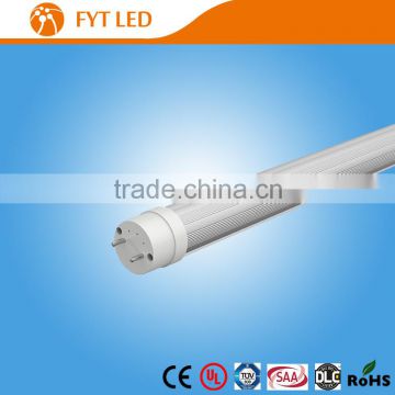 100-110lm/w aluminum & PC cover t8 led tube housing with 5 years warranty