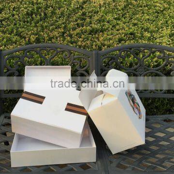 Accept custom order box packaging luxury with eco feature