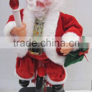 Lovely plush hanging Christmas Santa