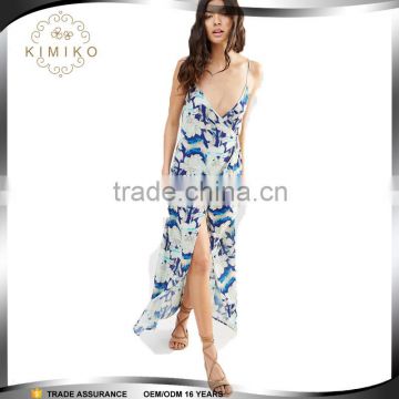 Wholesale Price Summer Sexy Women Dresses Printed Beach Dress For Women