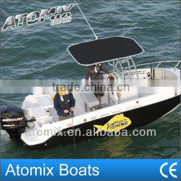 6m Fiberglass Fishing boat with outboard engine (600 Center Console)