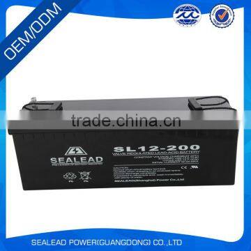 2016 best prices solar power storage battery 200ah battery 12v soalr battery