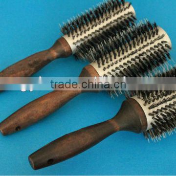 aluminium hair brush,hair brush,aluminium brush