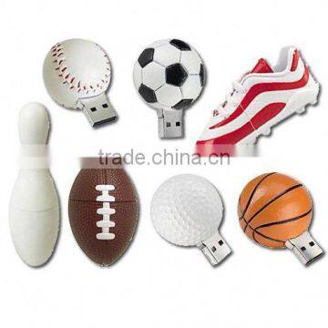2014 new product wholesale soccer usb flash drive free samples made in china