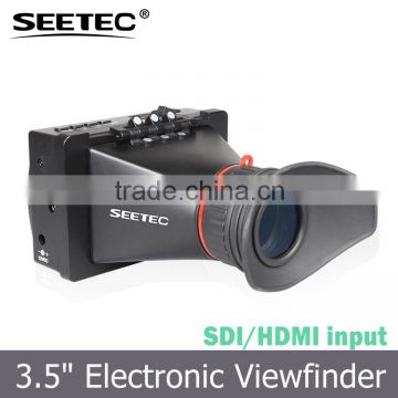 3.5 inch electronic viewfinder sdi hdmi input for pro video display