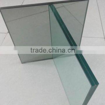 Clear Tempered Laminated Glass (AS/NZS 2208) with holes and polished edges