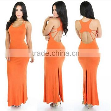 Orange Cocktai/Prom/clubl Dress
