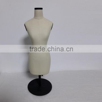Half scale tailor mannequin fitting mannequin dressform mini form Fabric