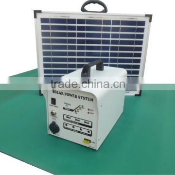 80W portable solar power system