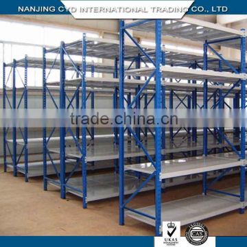 Factory Direct Sales ISO9001 Metal Medium Duty Storage Steel Rack Shelving