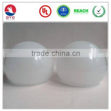 Plastic LED ball light cover, LED fire retardant V0 grade lampshades