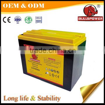 Chinese manufacturer efficient 60038 Car batteries 12V 40AH voltage car battery mf