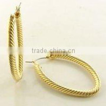 Fashion Gold Hoop Earrings