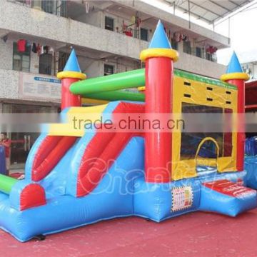commercial grade china inflatable bouncy slide combo