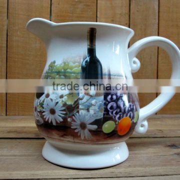 Wholesale ceramic water milk jug