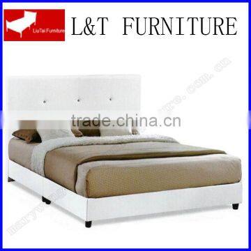 2016 new italy style bed hot selling new design leather bed