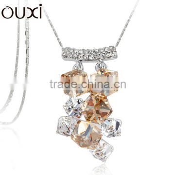 2015 Gold plated simple gold chain necklace 10816 made in china