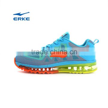 ERKE wholesale factory dropshipping breathable flyknit mesh air sports shoes