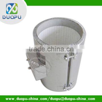 Pipe heating band heaters with ceramic duopu