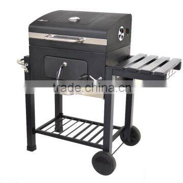 Steel Construction Pizza Oven and bbq Smoker charcoal BBQ barbecue grill