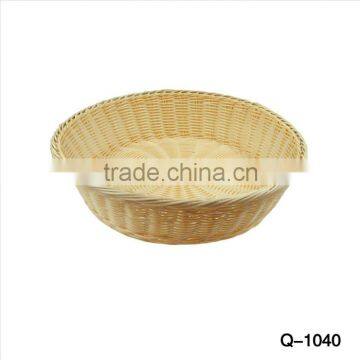 New products Supermarket durable bread display round basket