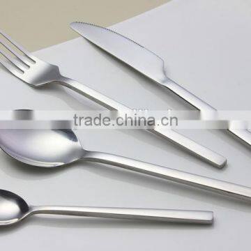 Mirror polish cutlery set with low MOQ