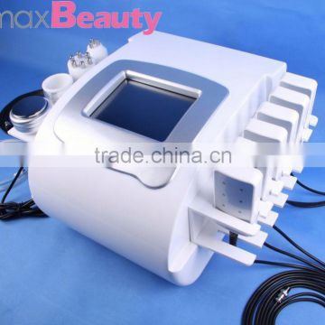Goungzhou high quality Lipolaser + Cavitation + RF + Vacuum Slimming beauty salon Machine