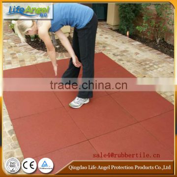 cheap non-toxic gym bulk rubber floor mat with good quality