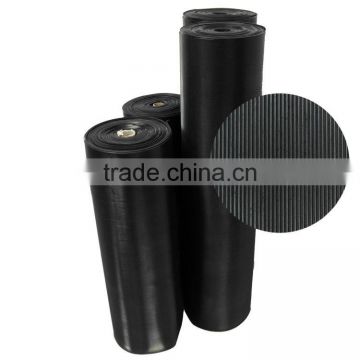 nbr corrugated rubber sheet for industrial