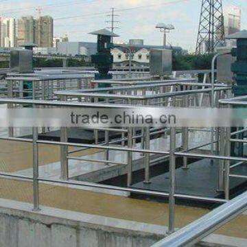 paddle type mixer for water treatment plant