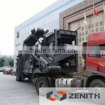 Zenith portable stone crushers capacity 150-500tons jordan