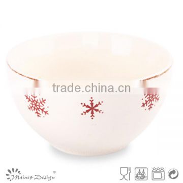 New style novelty christmas ceramic bowl