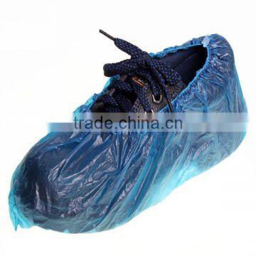 pe shoe cover/Disposable shoes cover/shoe cover,disposable clear transparent blue pe shoe cover