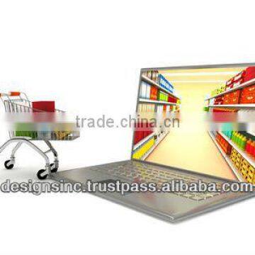 Professional website design for innovative Shopping cart