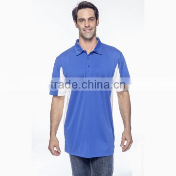 OEKOTEX-CERTIFICATE audited factory new design custom colorblock polo t shirt