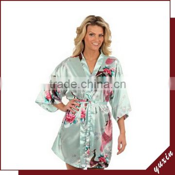 Wedding robes Custom made women robe Long Nightgown 0609040