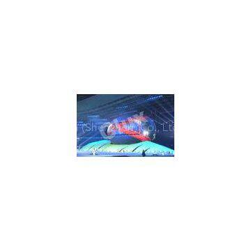 Wind Resistant Large Curved LED Screen Outdoor Advertising LED Signs